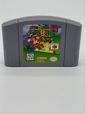 Super Mario 64 (Nintendo 64, N64) Authentic Loose Cartridge - Tested & Working